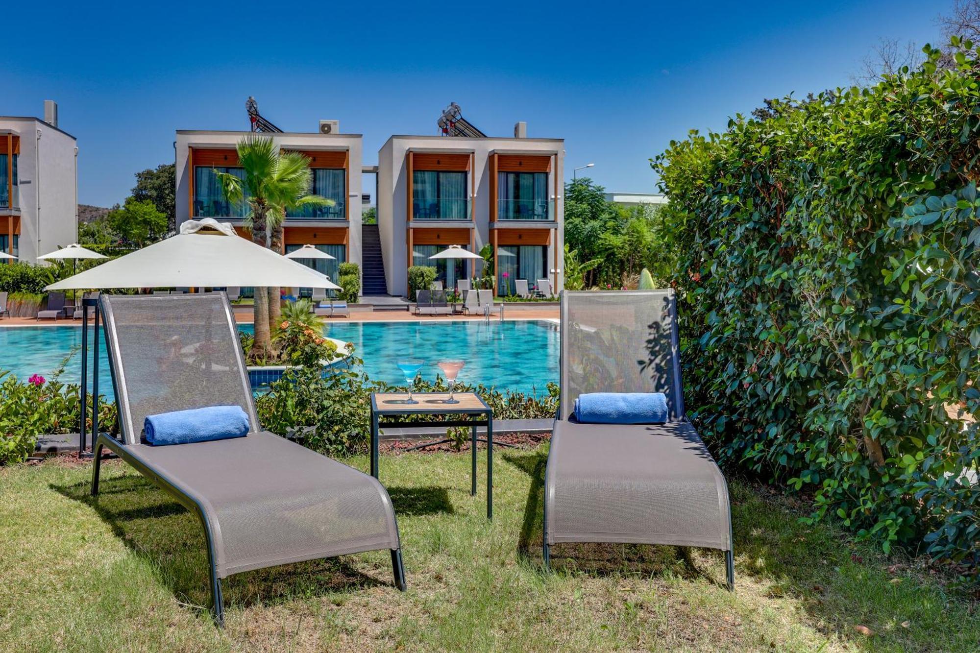 Celeste Bella Luxury Hotel & Spa Ortakent Bagian luar foto