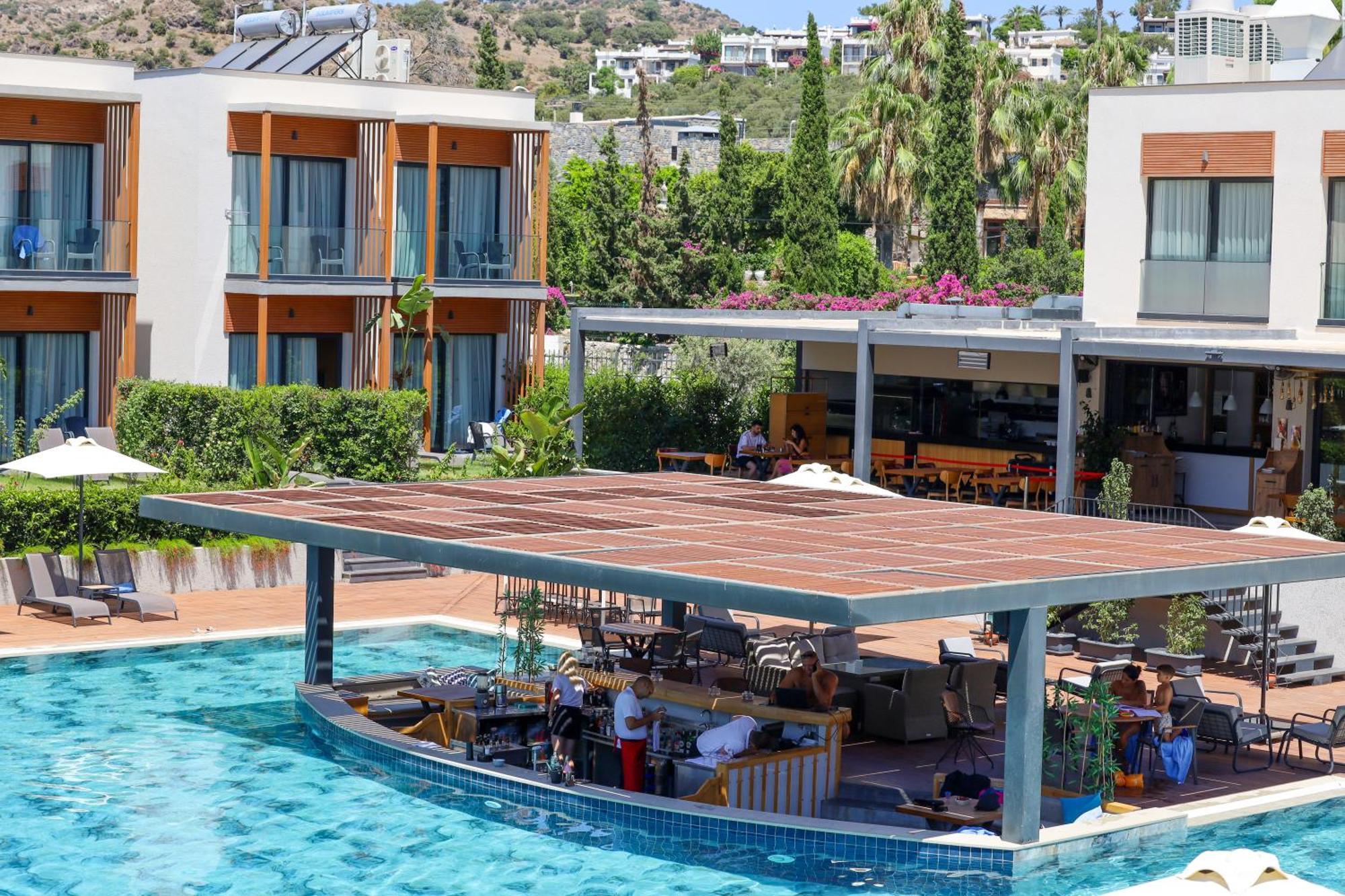 Celeste Bella Luxury Hotel & Spa Ortakent Bagian luar foto