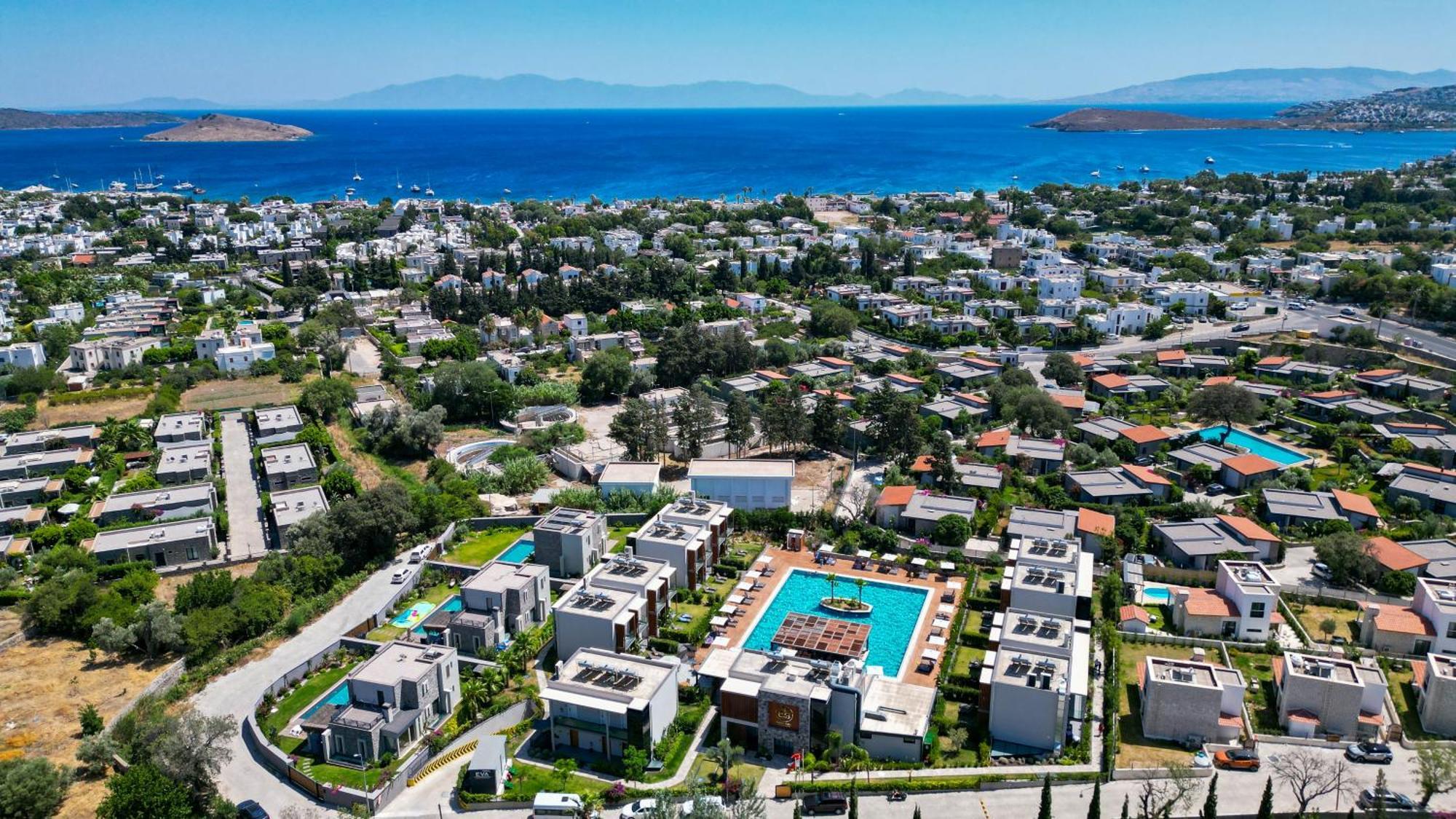 Celeste Bella Luxury Hotel & Spa Ortakent Bagian luar foto